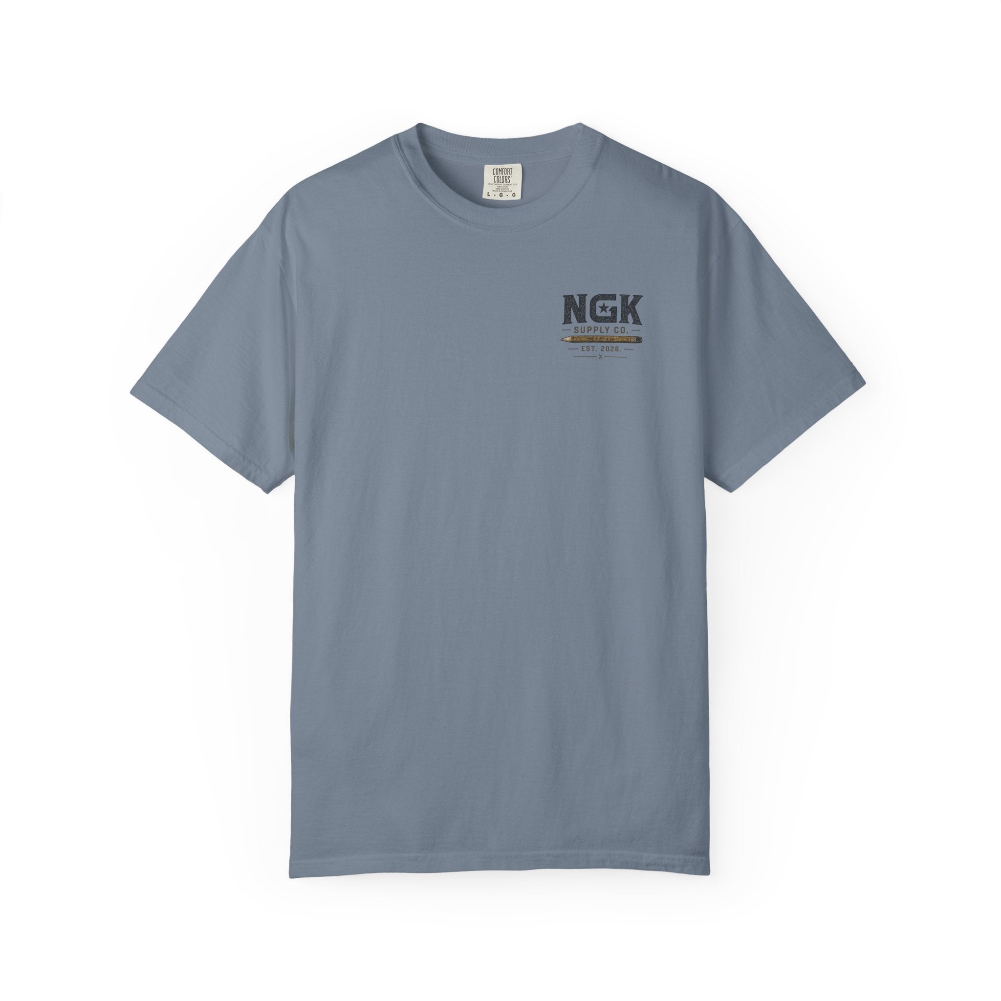 Work Worth Signing T-Shirt — NGK Supply Co. Vintage Tool Graphic
