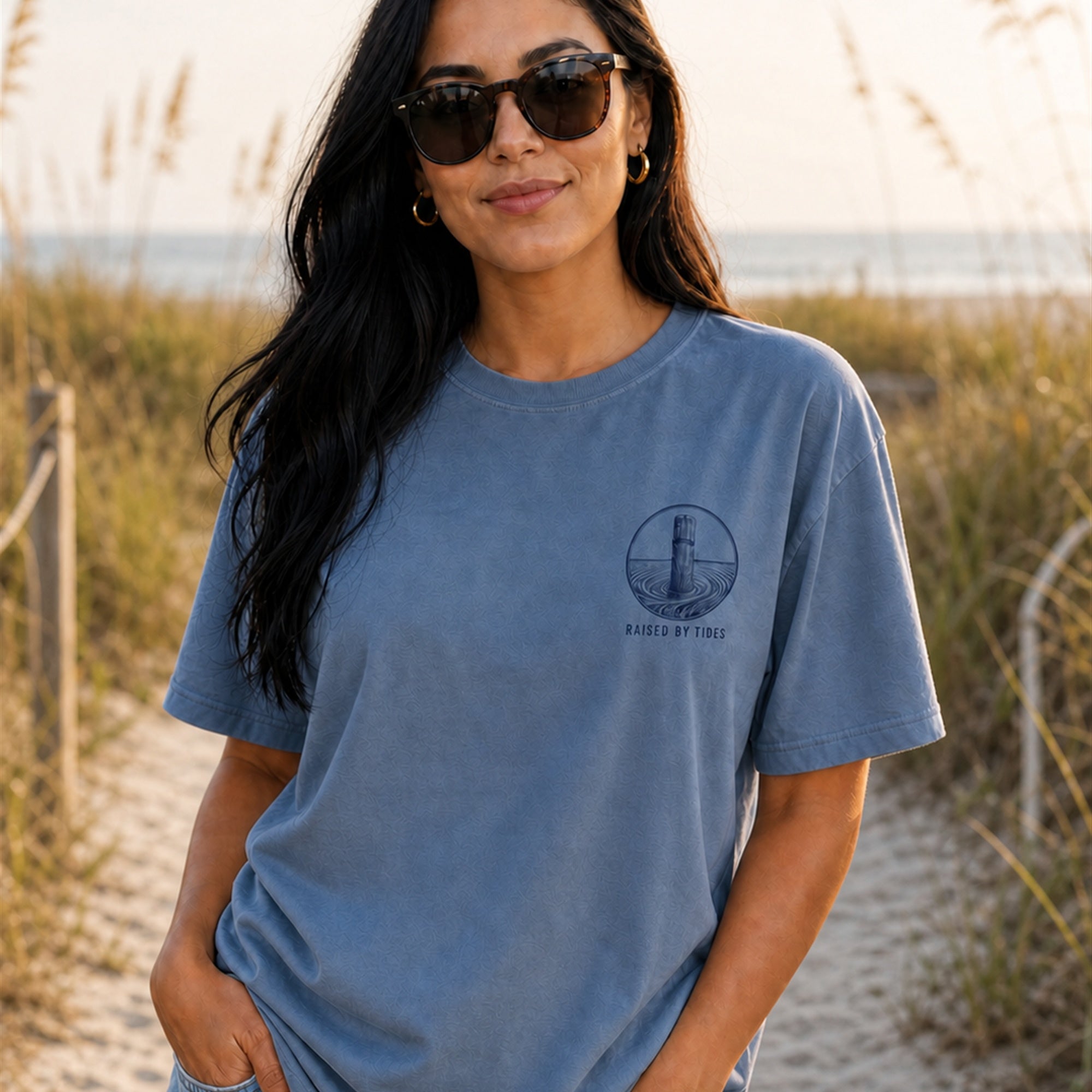 "Raised by Tides" T‑Shirt