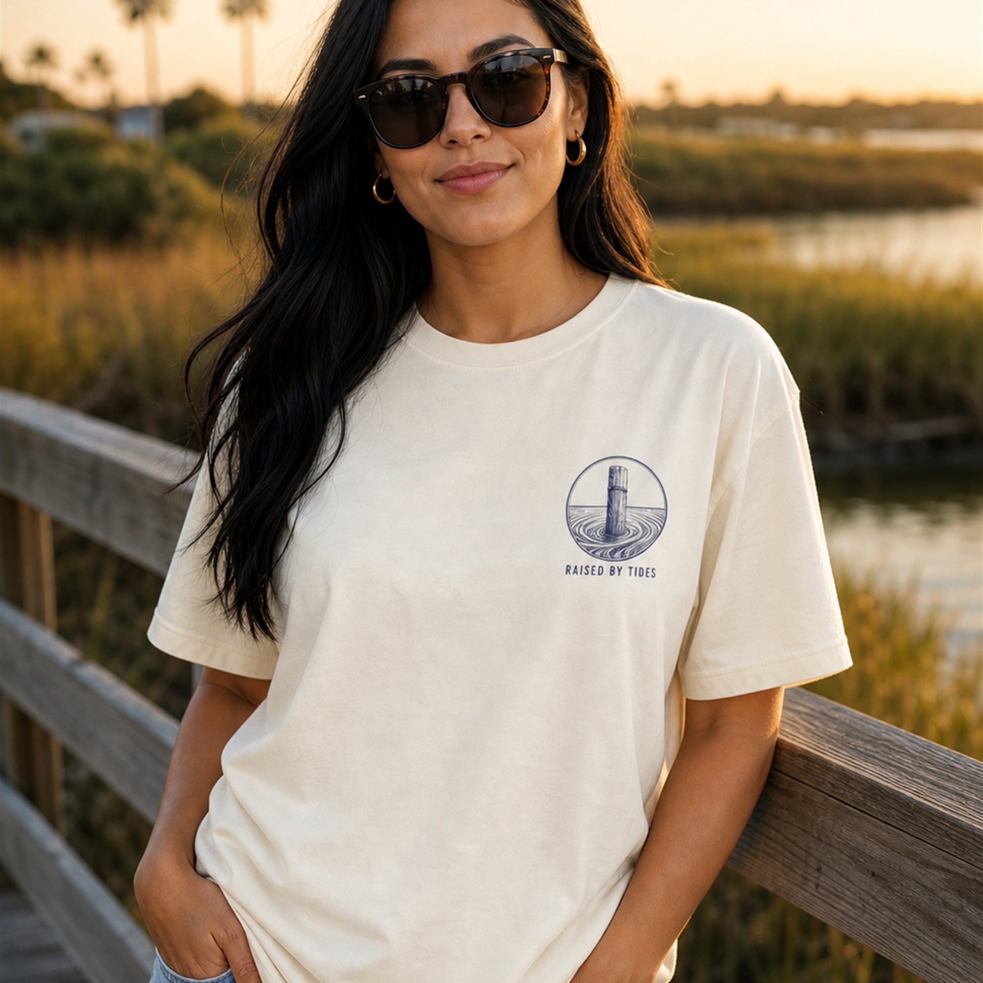 "Raised by Tides" T‑Shirt
