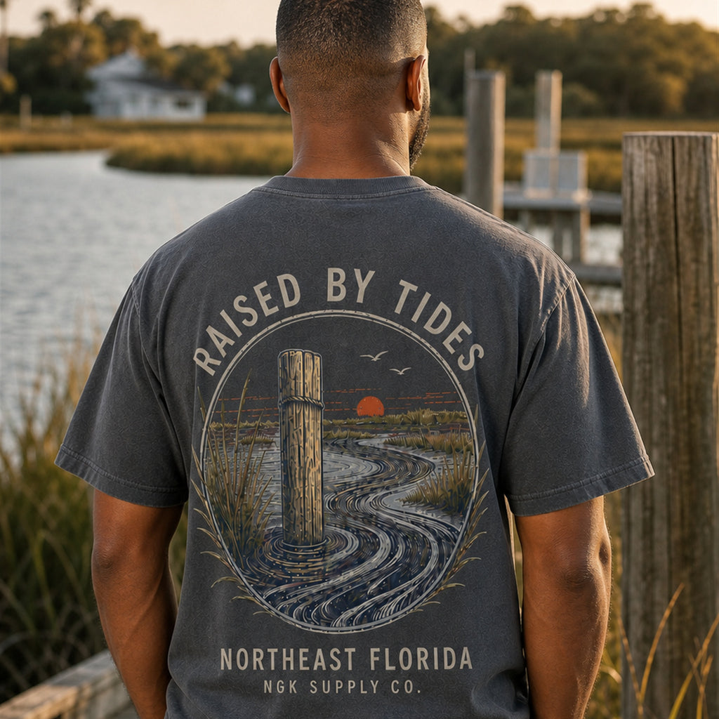 "Raised by Tides" T‑Shirt