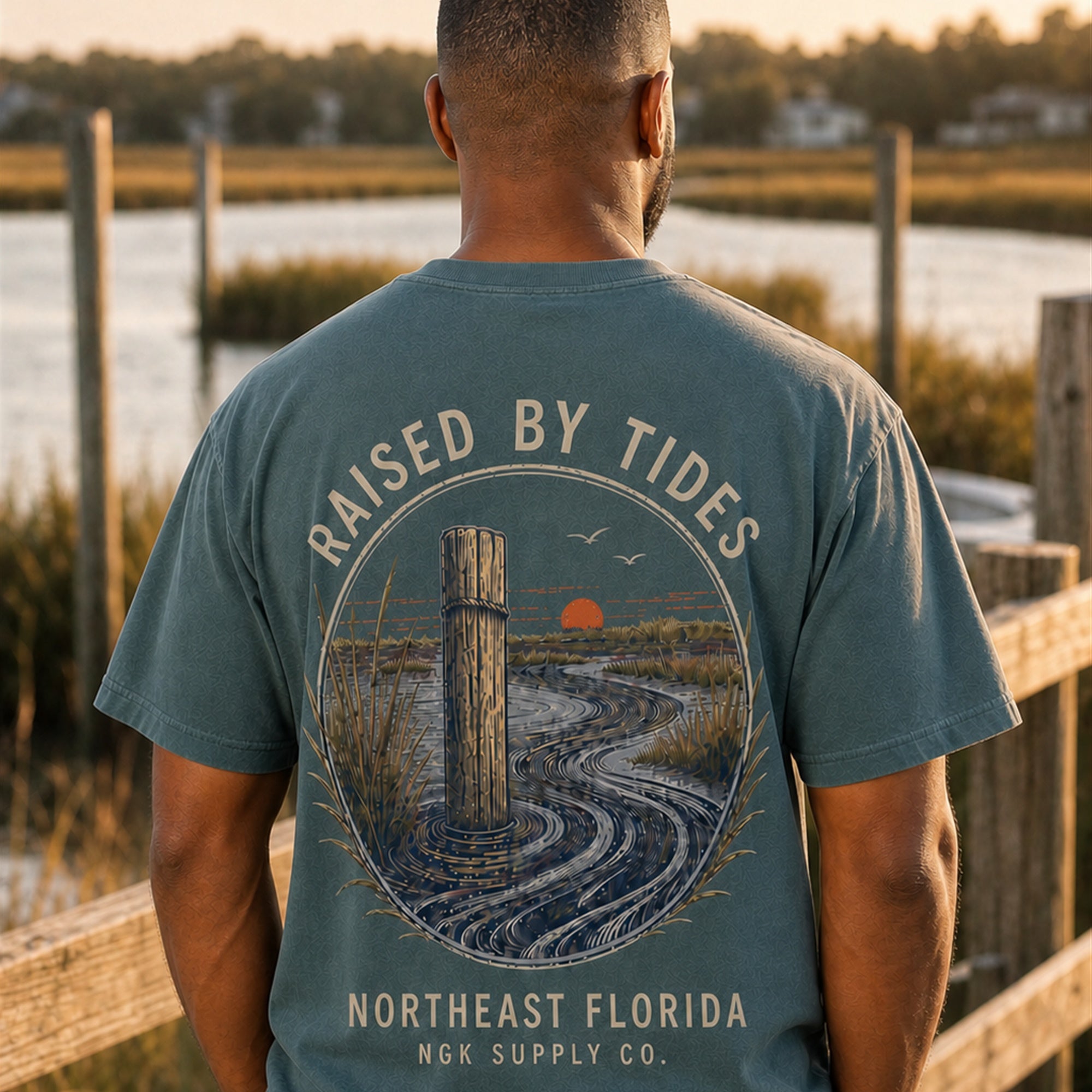"Raised by Tides" T‑Shirt