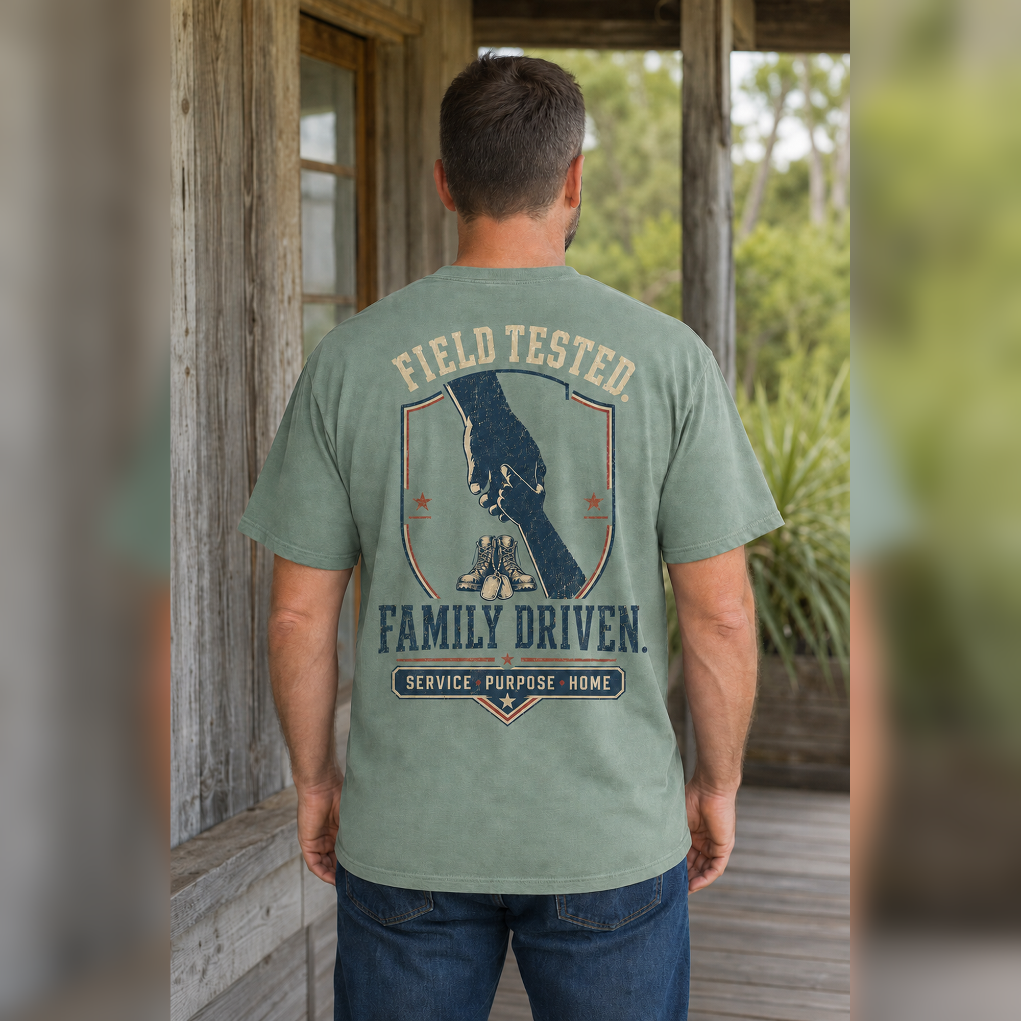 "Field Tested Family Driven" T-Shirt