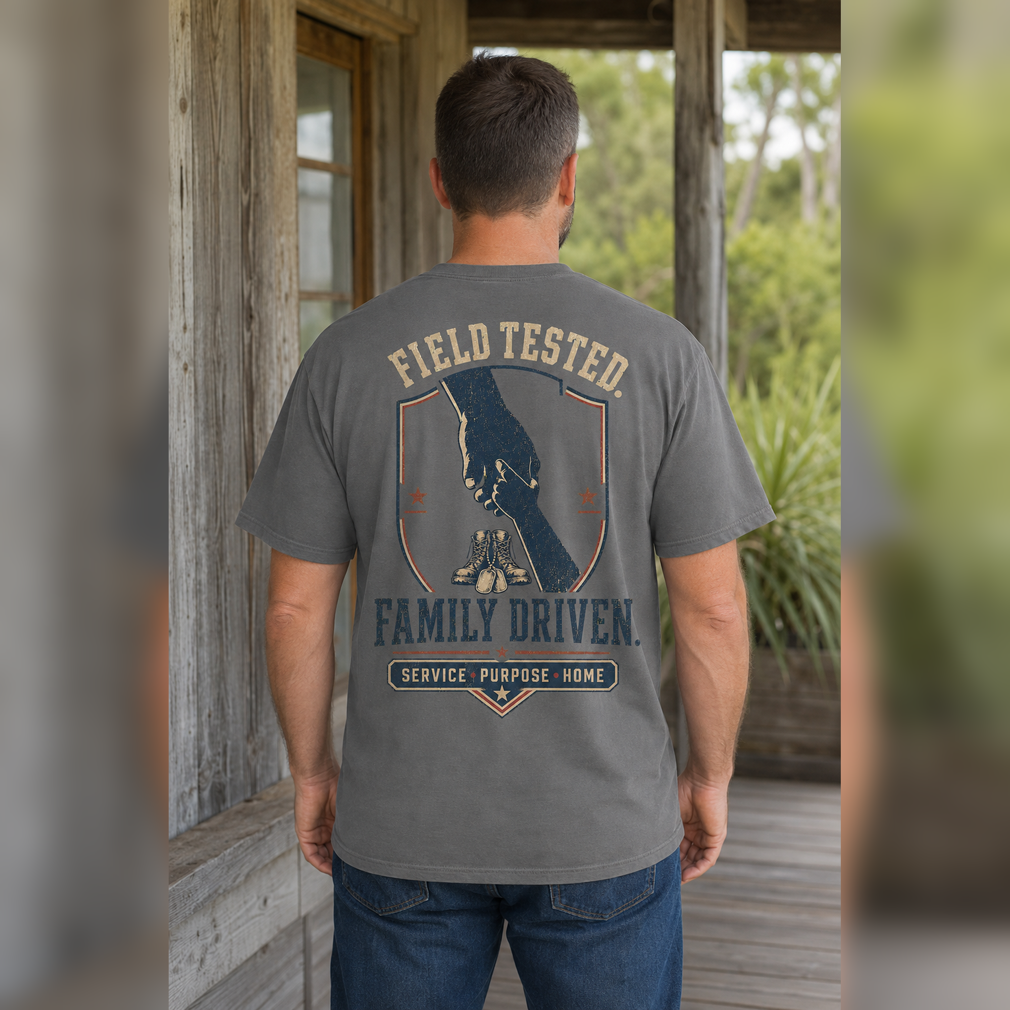 "Field Tested Family Driven" T-Shirt
