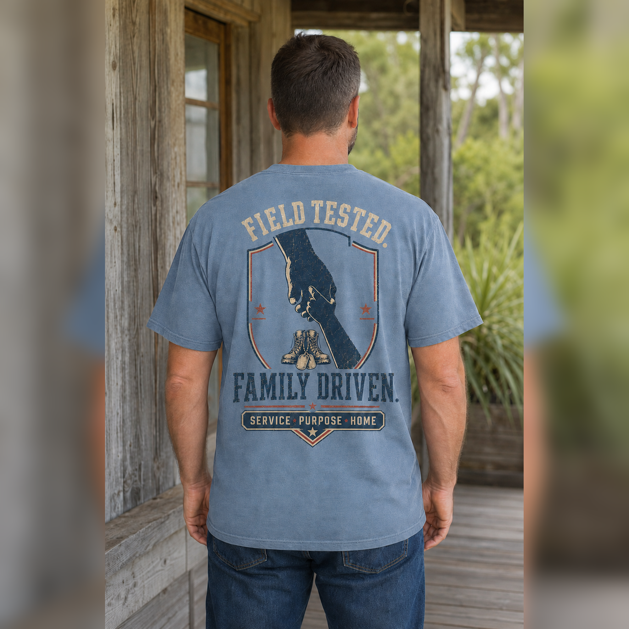 "Field Tested Family Driven" T-Shirt