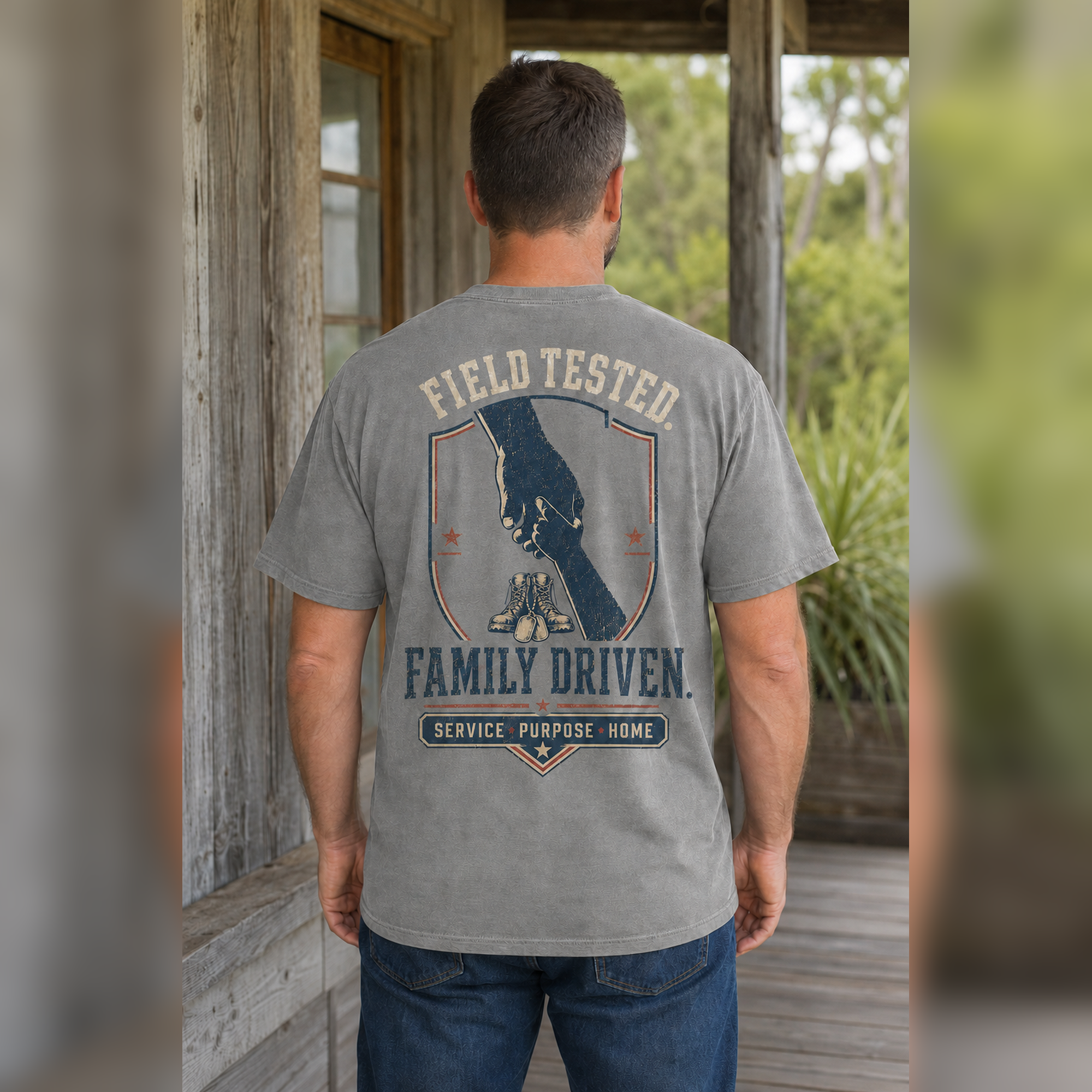 "Field Tested Family Driven" T-Shirt