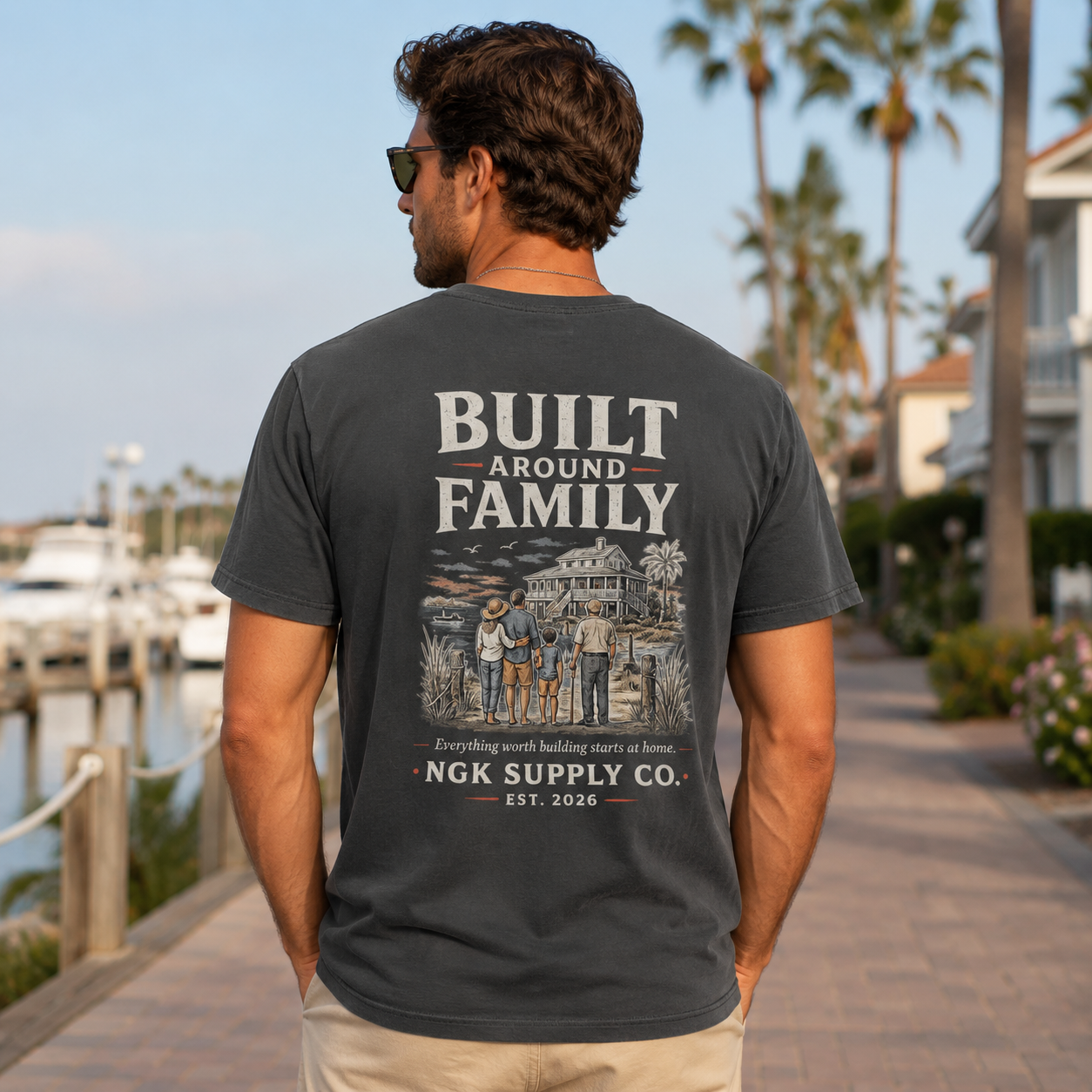 "Built Around Family" T-Shirt