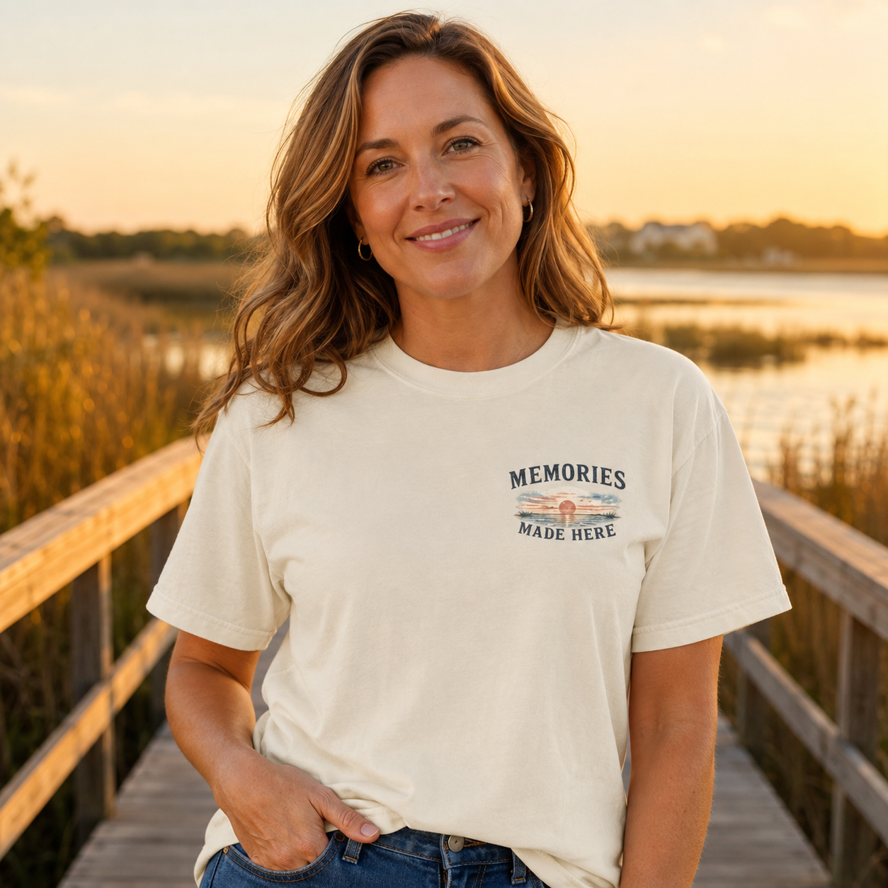 "Memories Made Here" T-Shirt