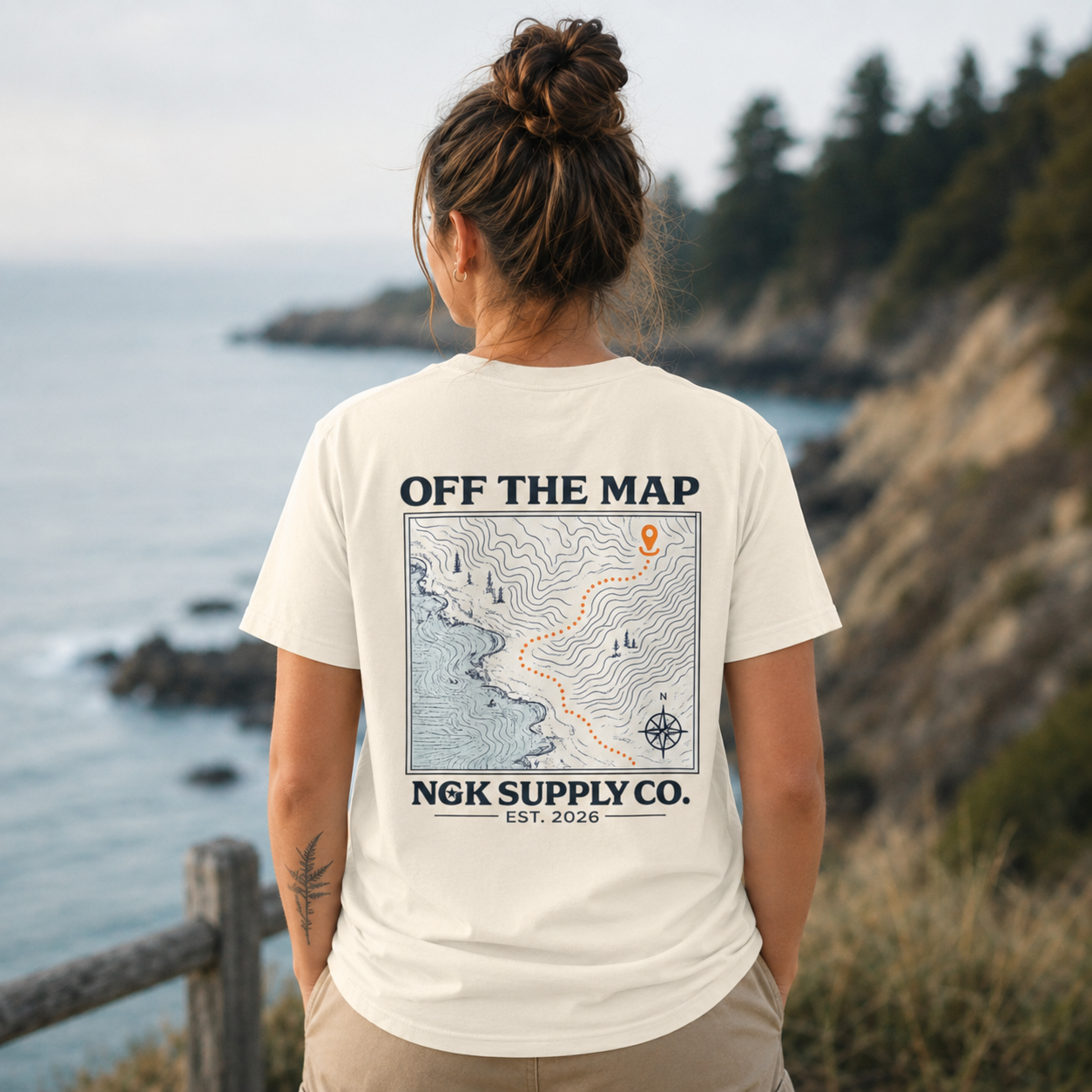 "Off The Map" T-Shirt