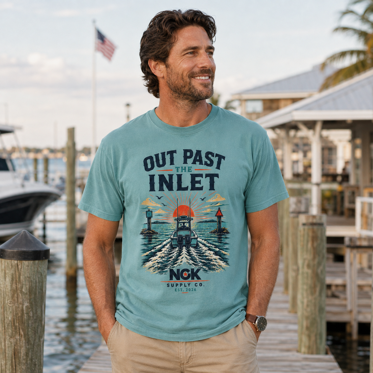 "Out Past the Inlet" T-Shirt