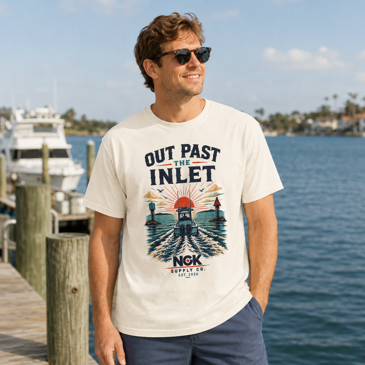 "Out Past the Inlet" T-Shirt