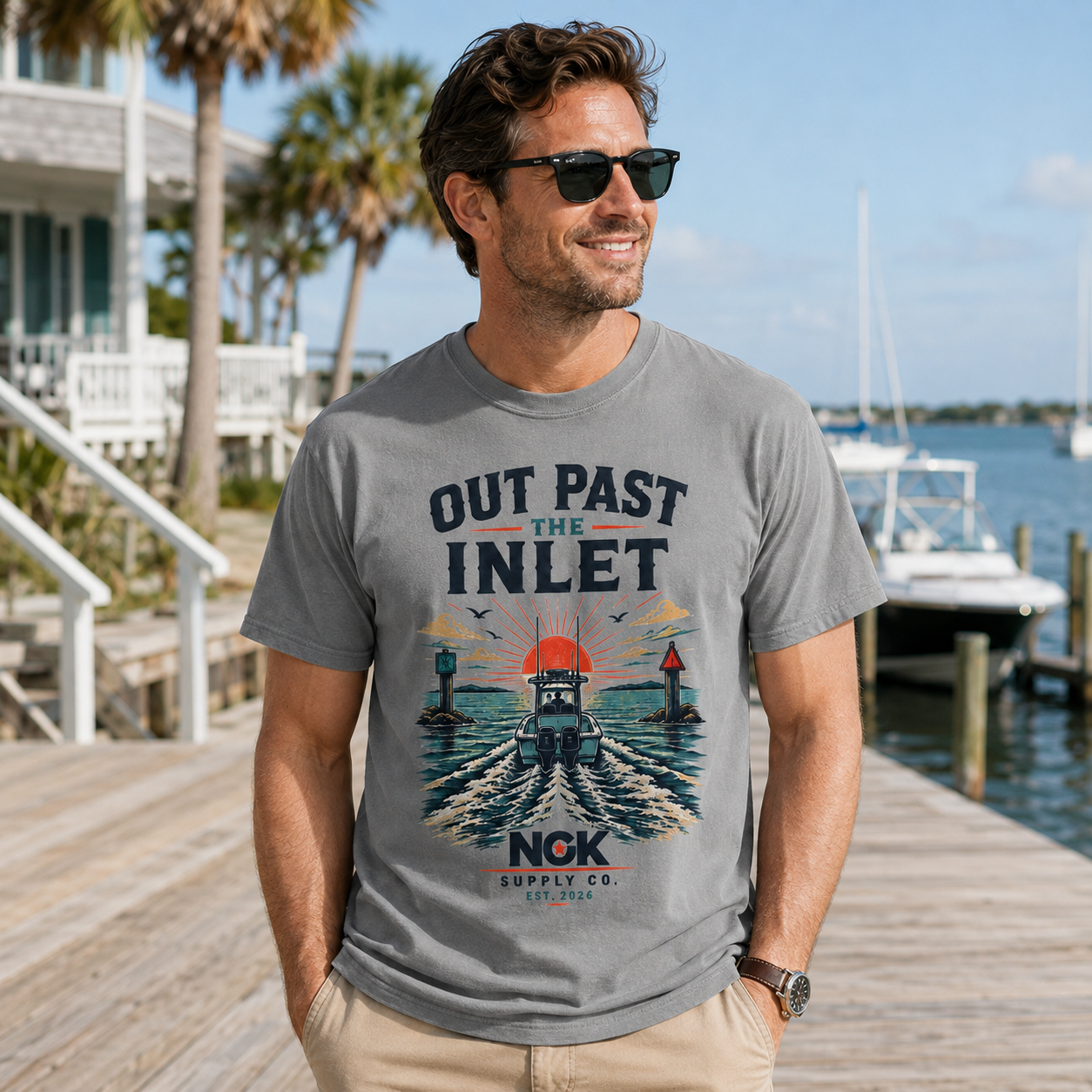 "Out Past the Inlet" T-Shirt