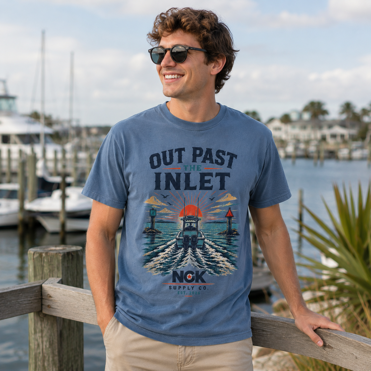 "Out Past the Inlet" T-Shirt
