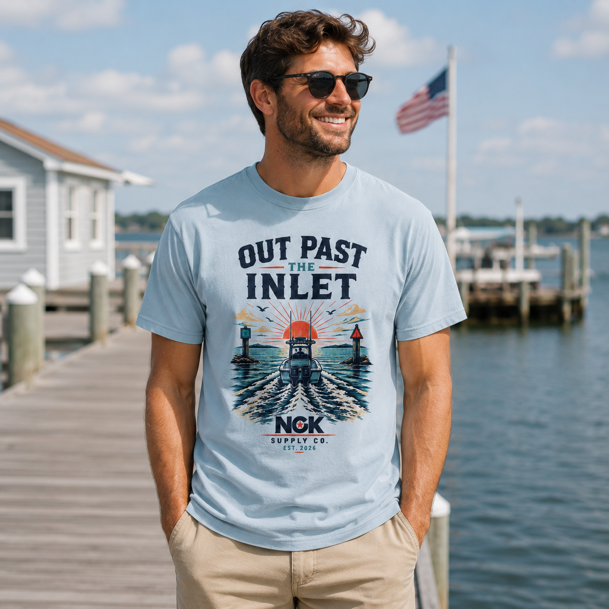 "Out Past the Inlet" T-Shirt