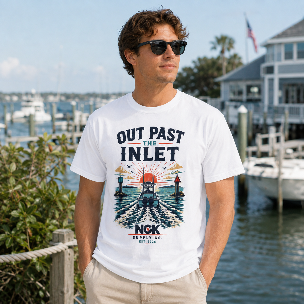 "Out Past the Inlet" T-Shirt