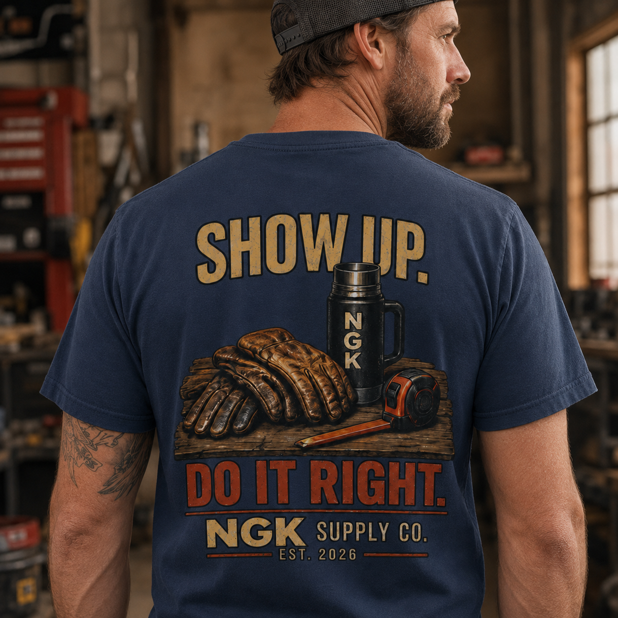 "Show Up. Do It Right." T-Shirt