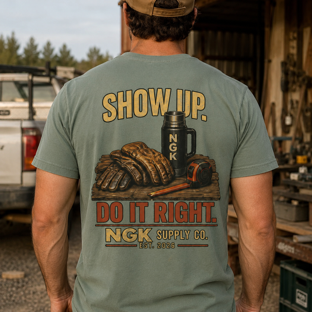 "Show Up. Do It Right." T-Shirt