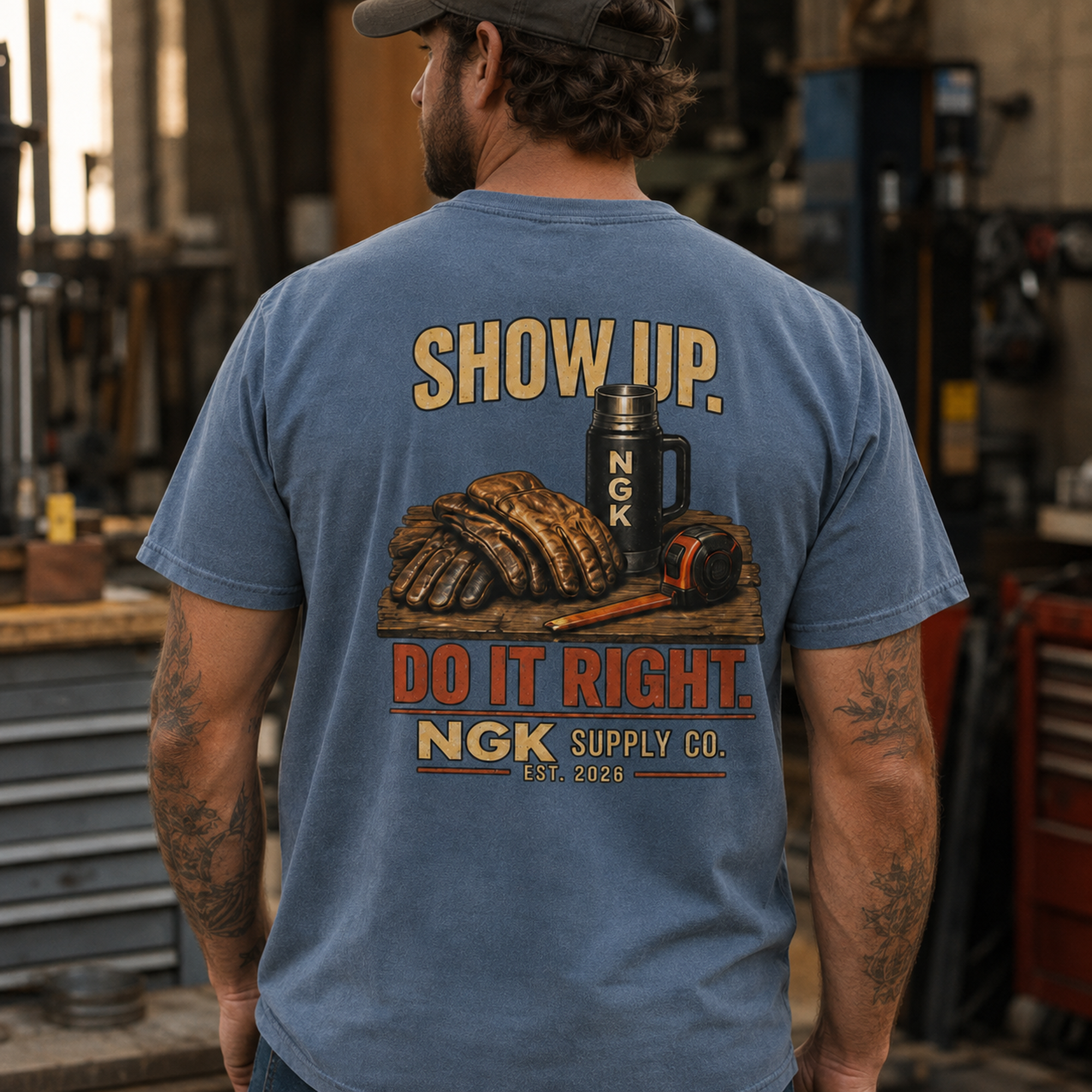 "Show Up. Do It Right." T-Shirt