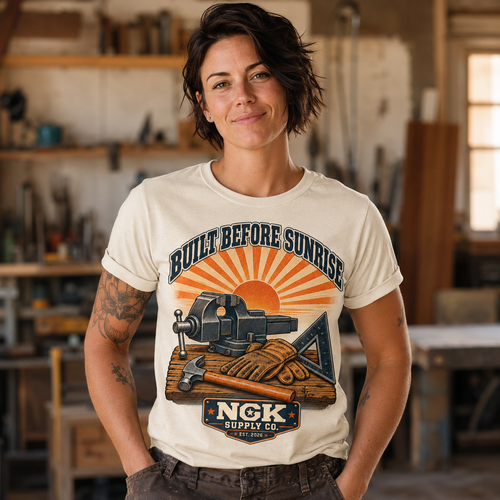 "Built Before Sunrise" T-Shirt