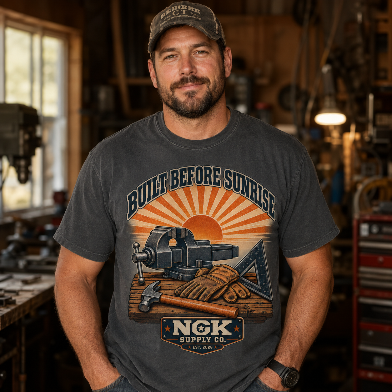 "Built Before Sunrise" T-Shirt