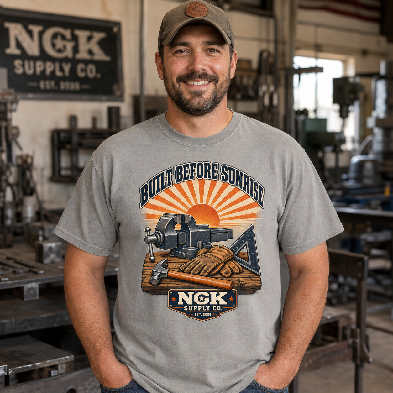 "Built Before Sunrise" T-Shirt