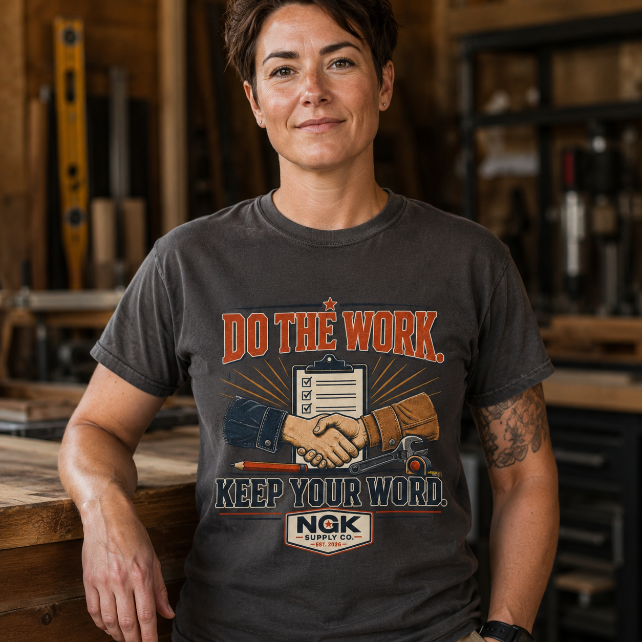 "Do The Work, Keep Your Word" T-Shirt