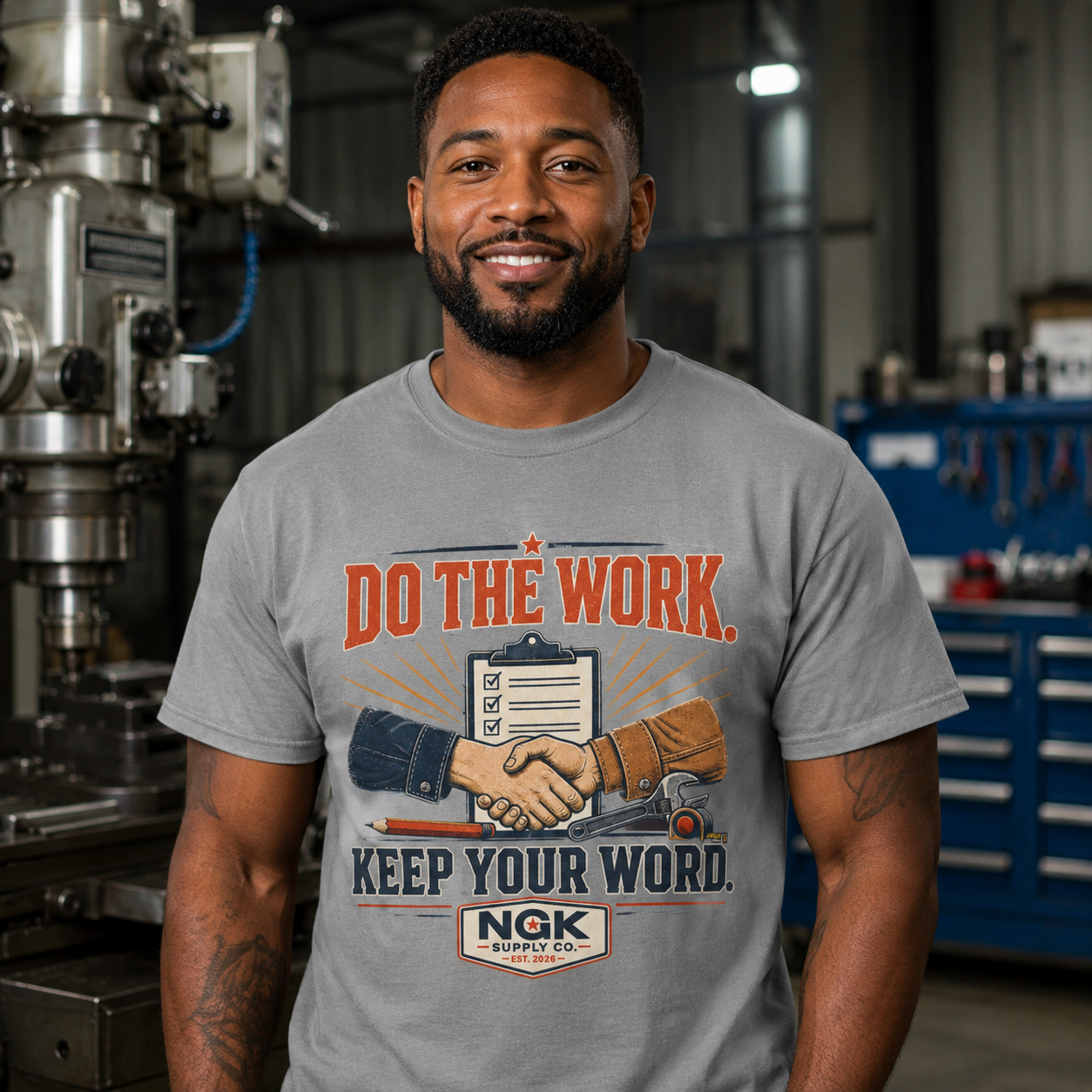 "Do The Work, Keep Your Word" T-Shirt