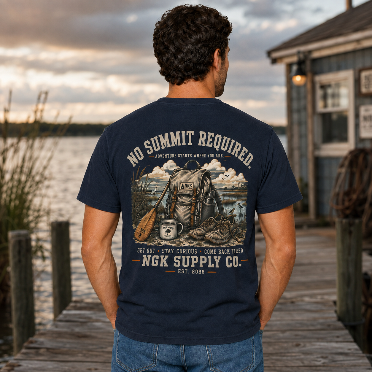 "No Summit Required" T-Shirt