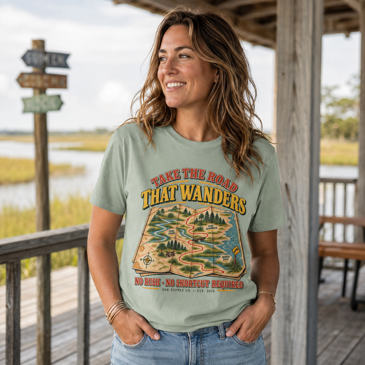 "Take the Road That Wanders" T-Shirt