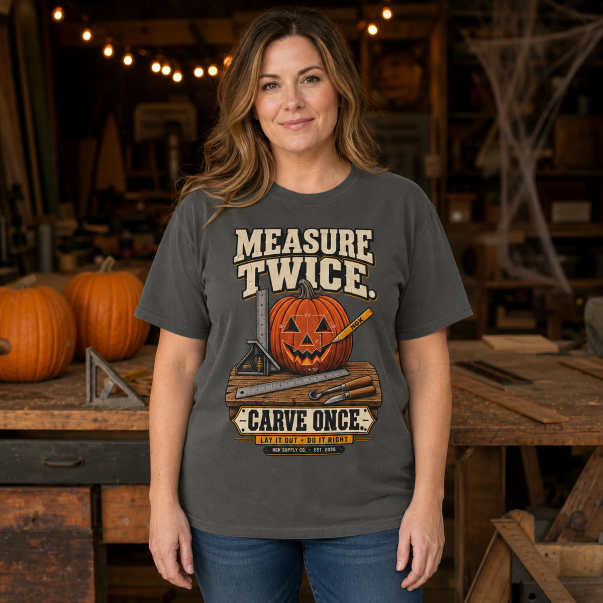 Measure Twice. Carve Once. T-Shirt