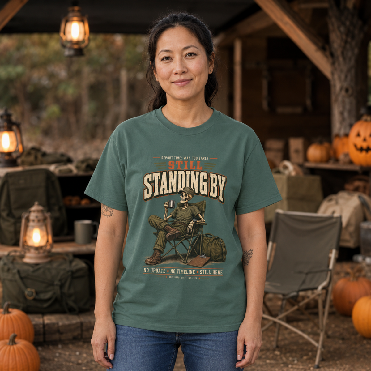 Still Standing By T-Shirt — Halloween Limited Edition