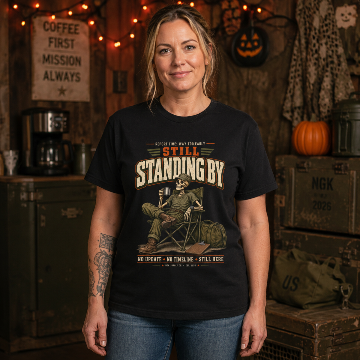 Still Standing By T-Shirt — Halloween Limited Edition