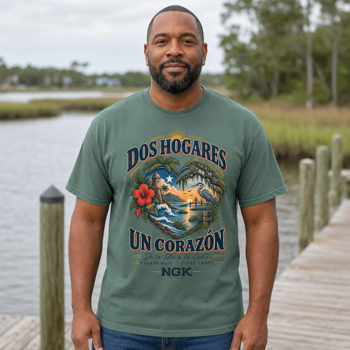 Dos Hogares, Un Corazón T-Shirt