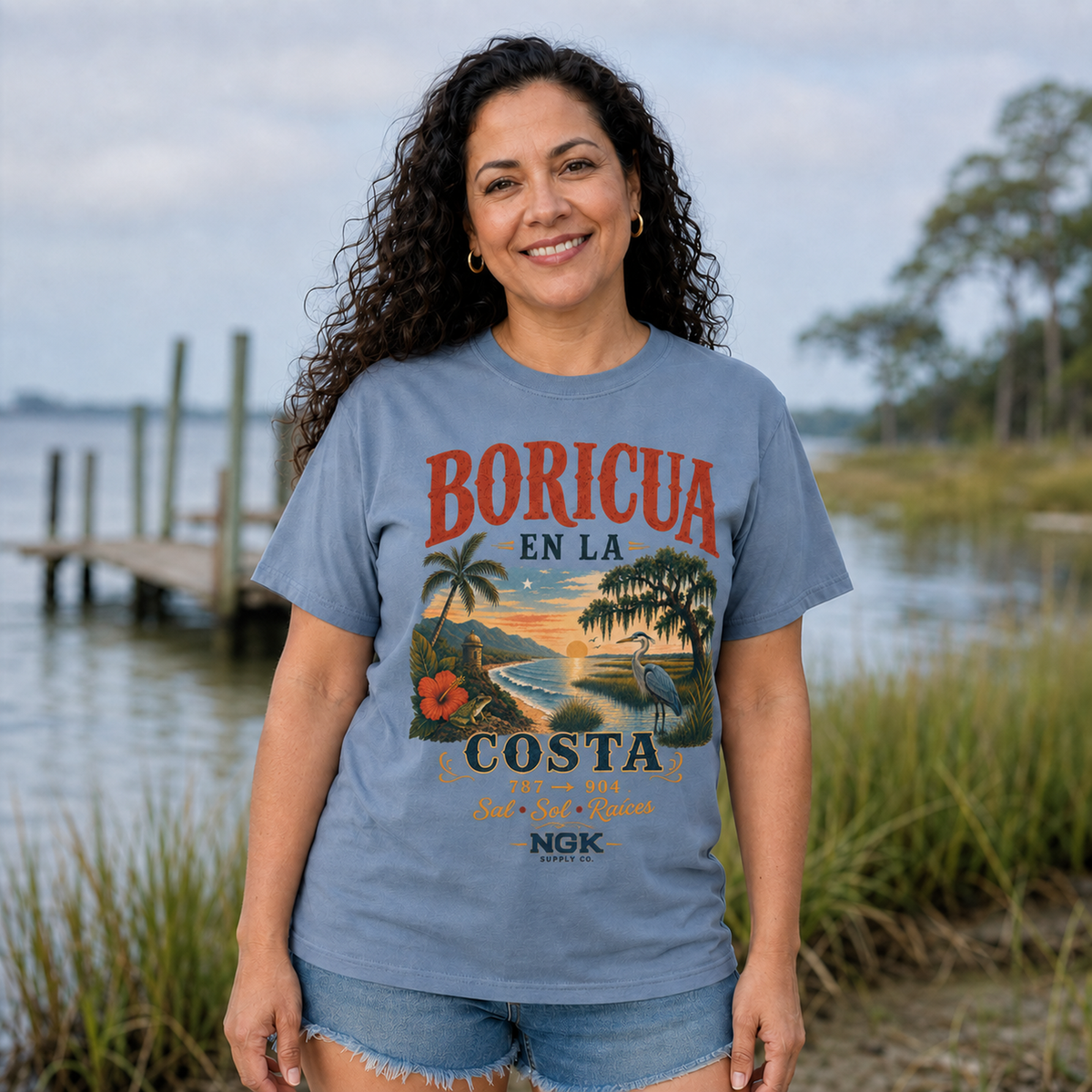 Boricua en la Costa T-Shirt