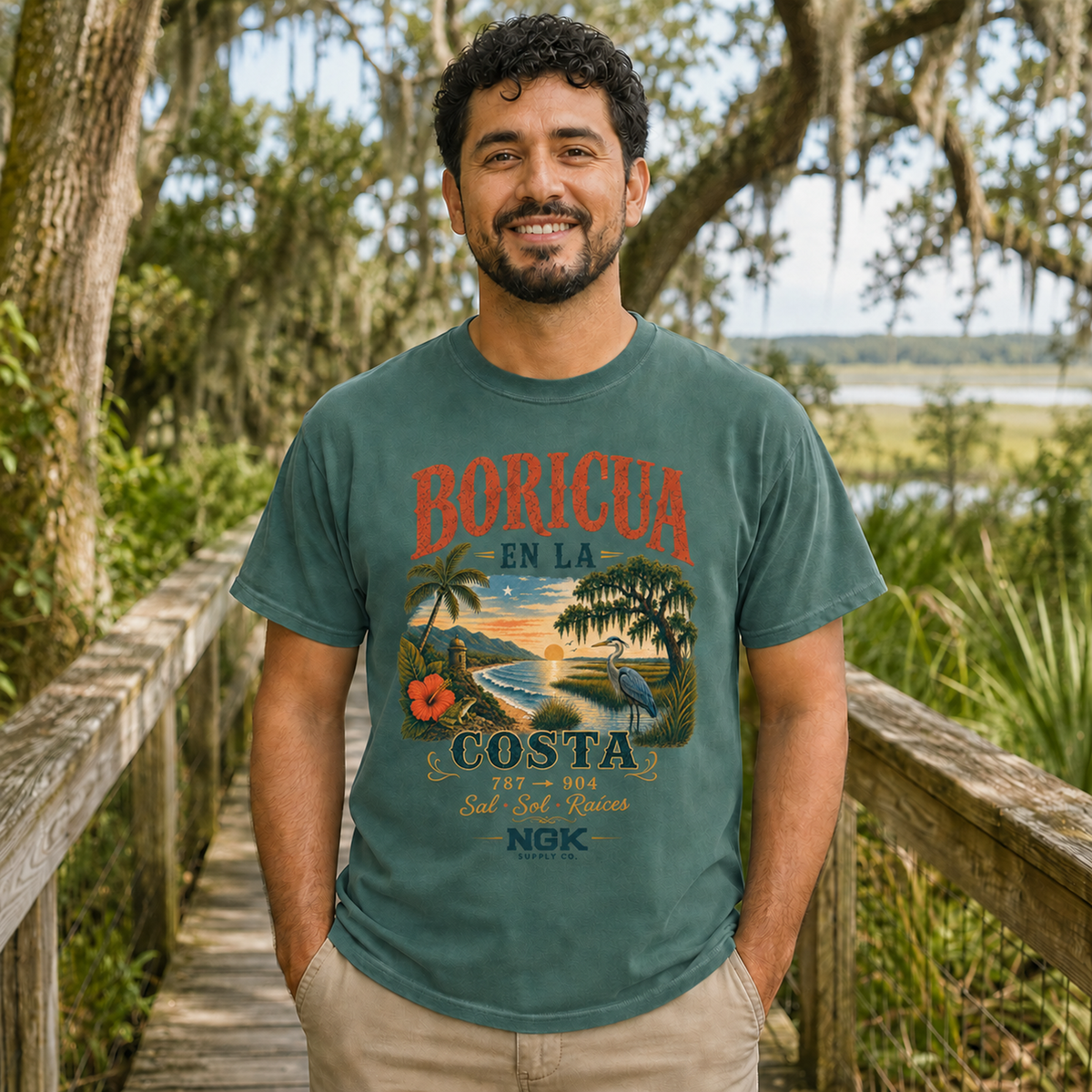 Boricua en la Costa T-Shirt
