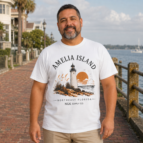 Amelia Island Lighthouse T-Shirt