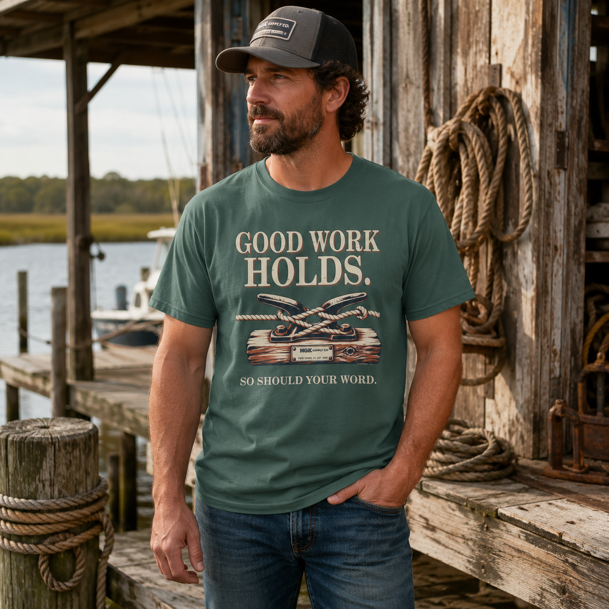 Good Work Holds T‑Shirt