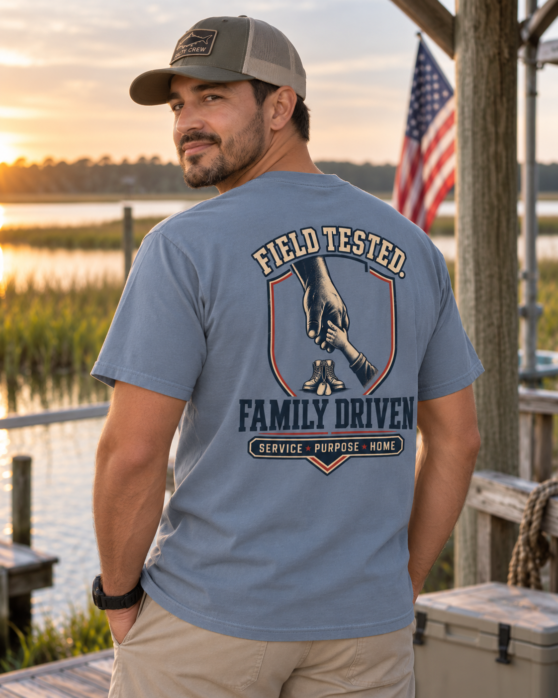 Family Driven Field Tested T-Shirt