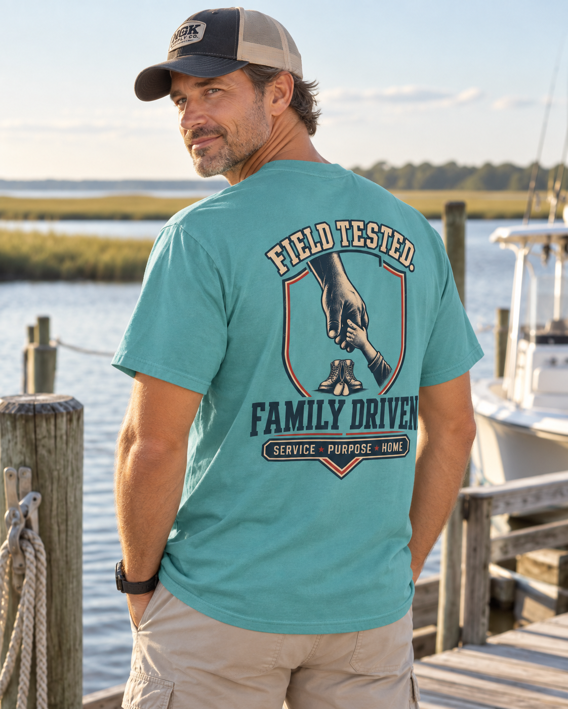 Family Driven Field Tested T-Shirt