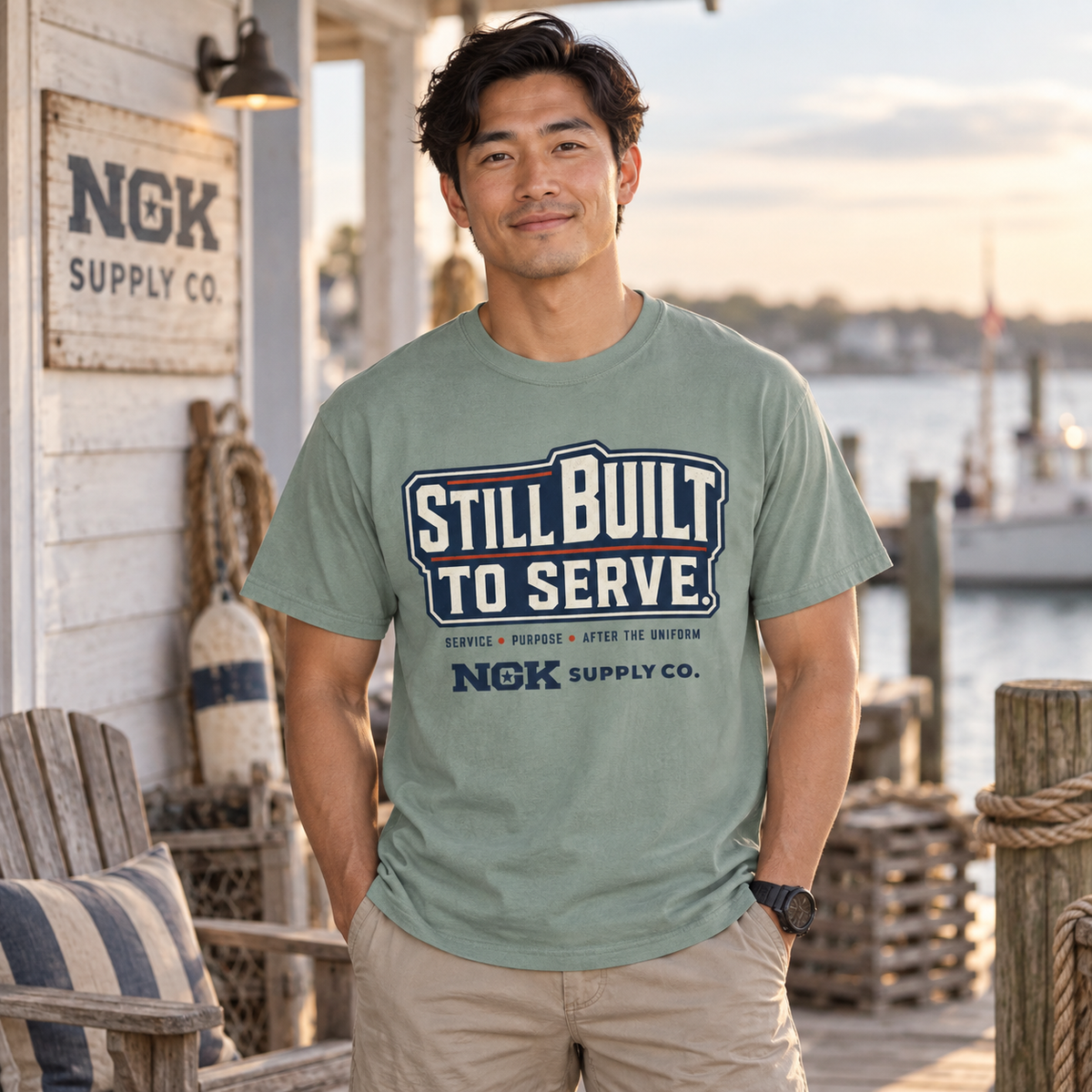 Still Built to Serve T-Shirt