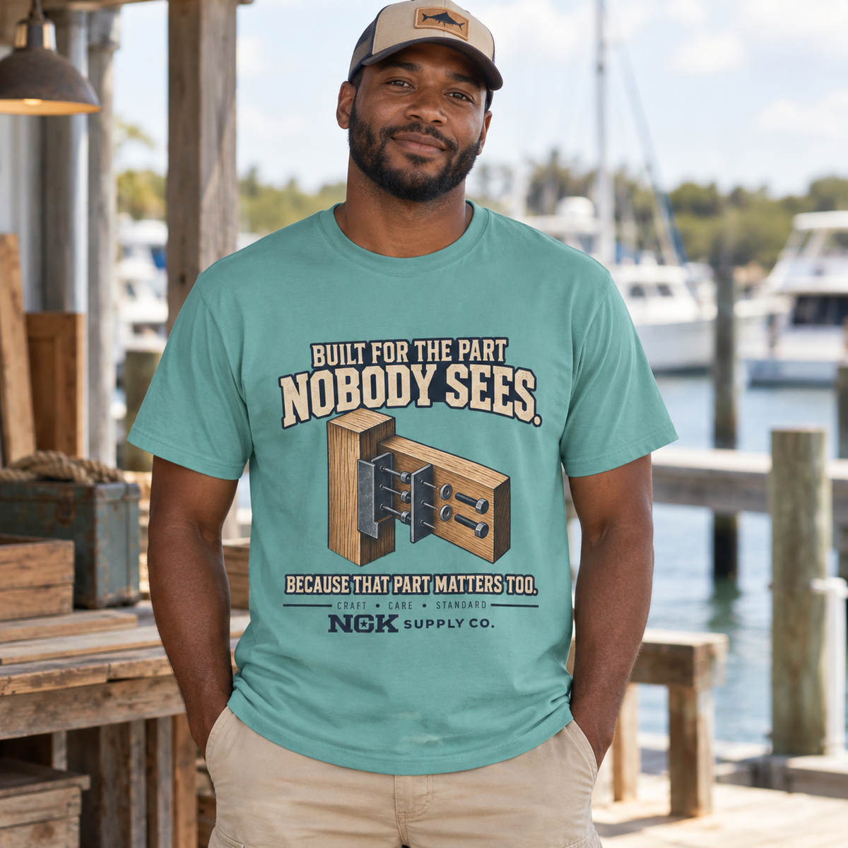 Built for the Part Nobody Sees T-Shirt