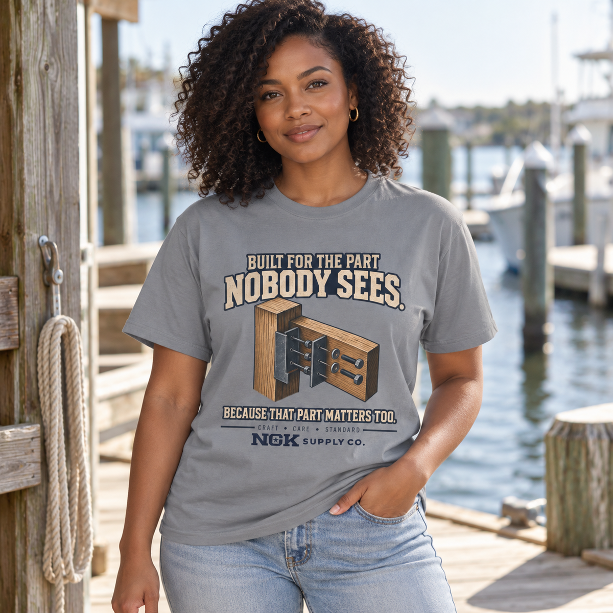 Built for the Part Nobody Sees T-Shirt