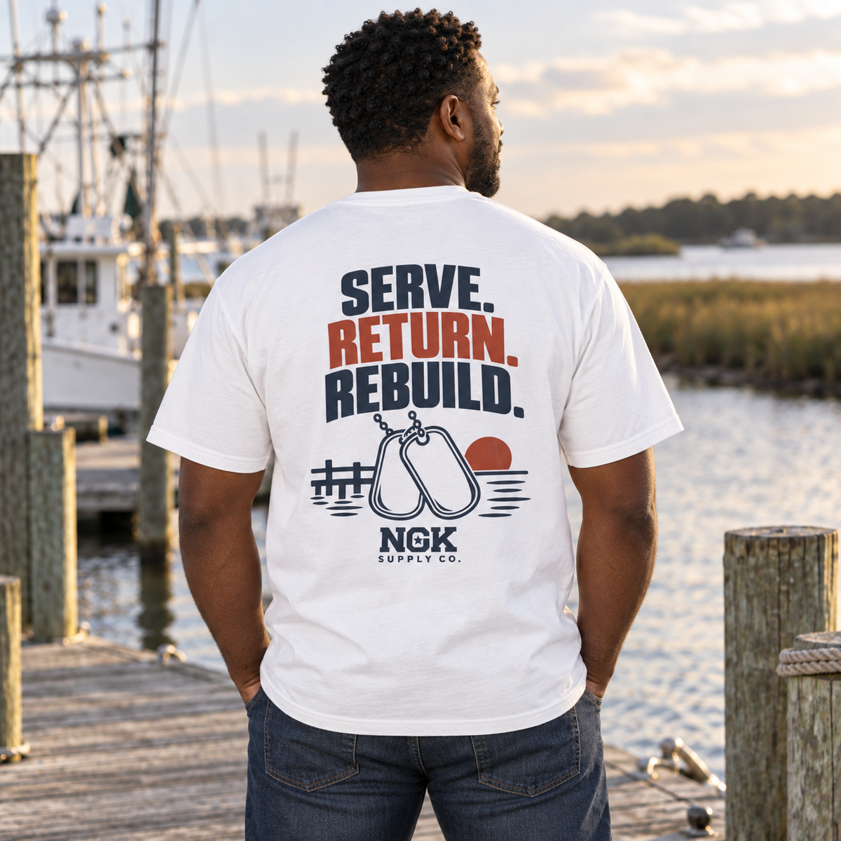 Serve. Return. Rebuild. T-Shirt