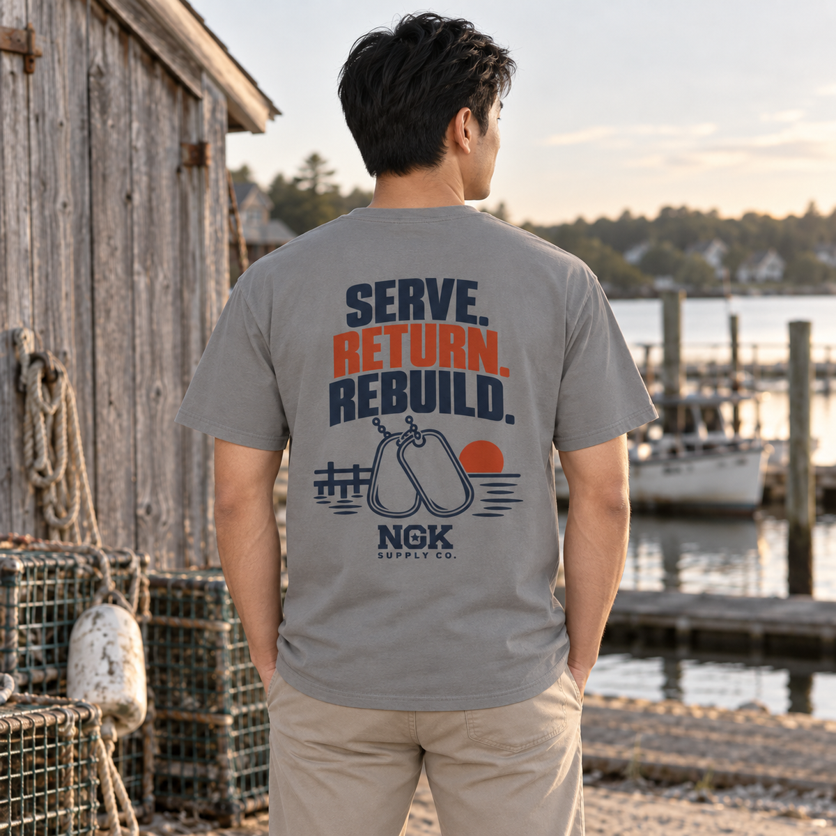 Serve. Return. Rebuild. T-Shirt