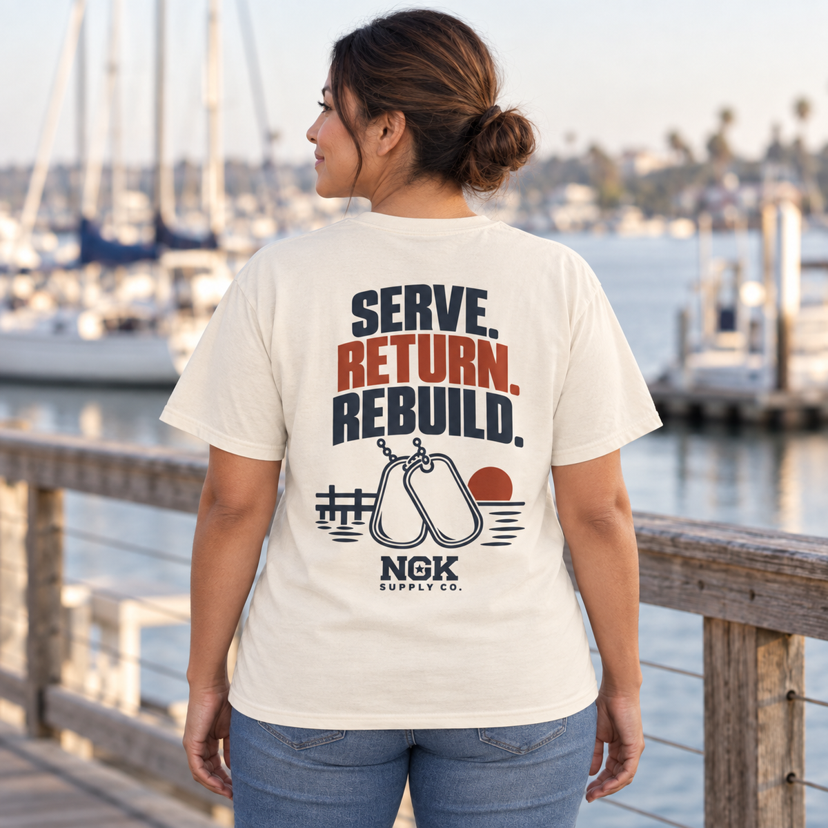 Serve. Return. Rebuild. T-Shirt