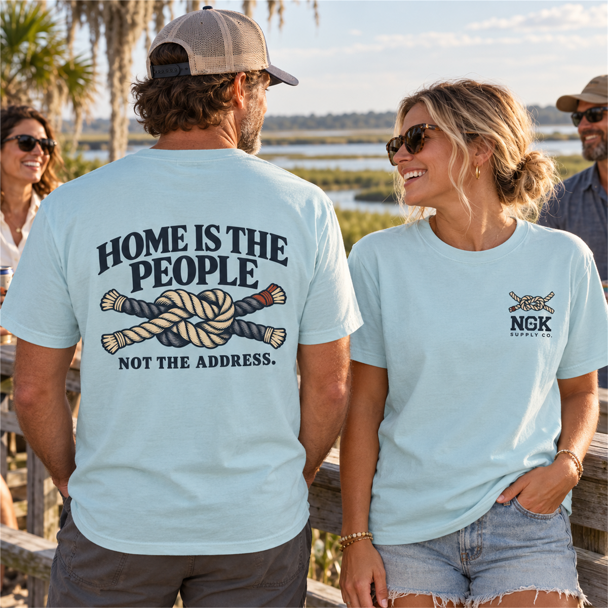 Home Is The People T-Shirt