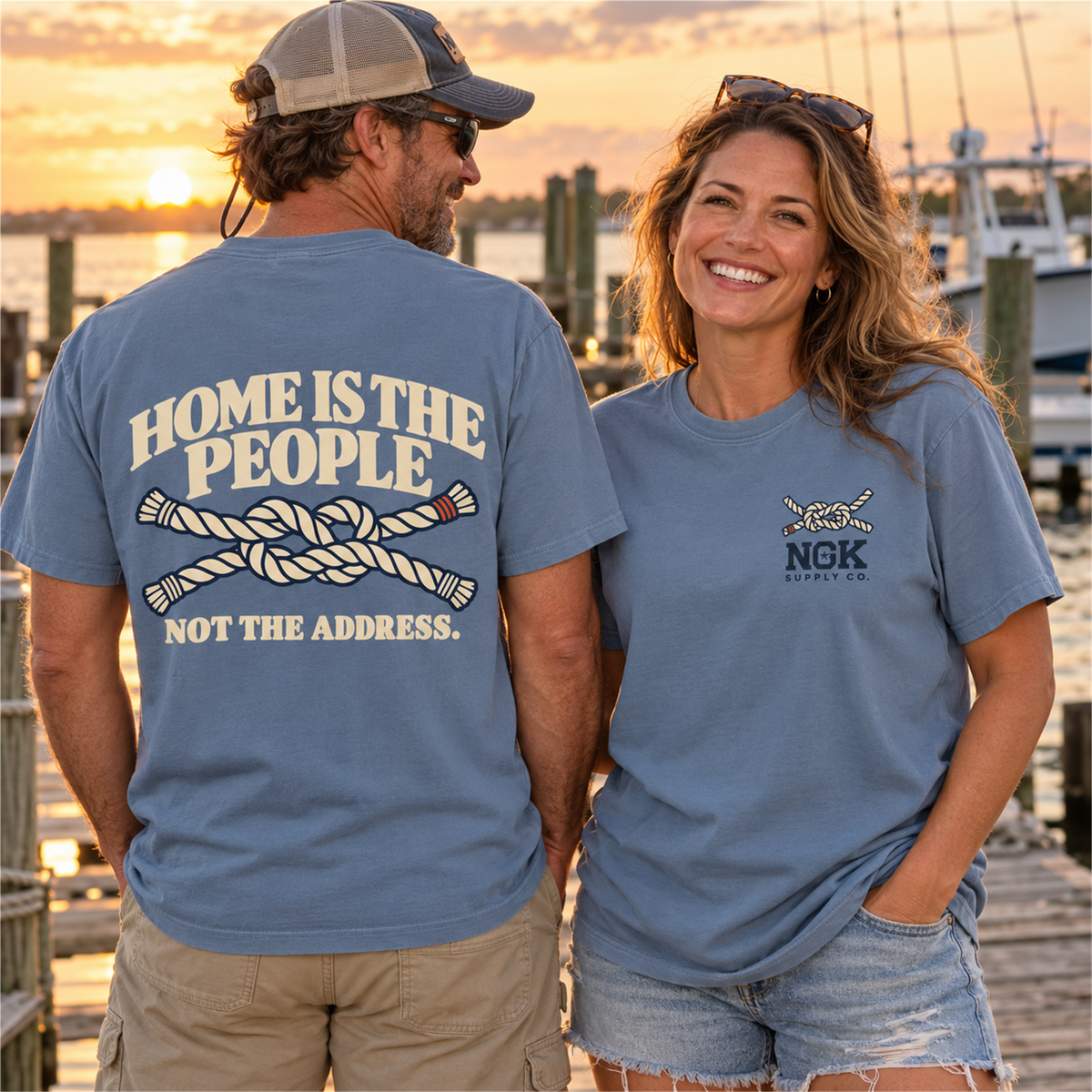 Home Is The People T-Shirt