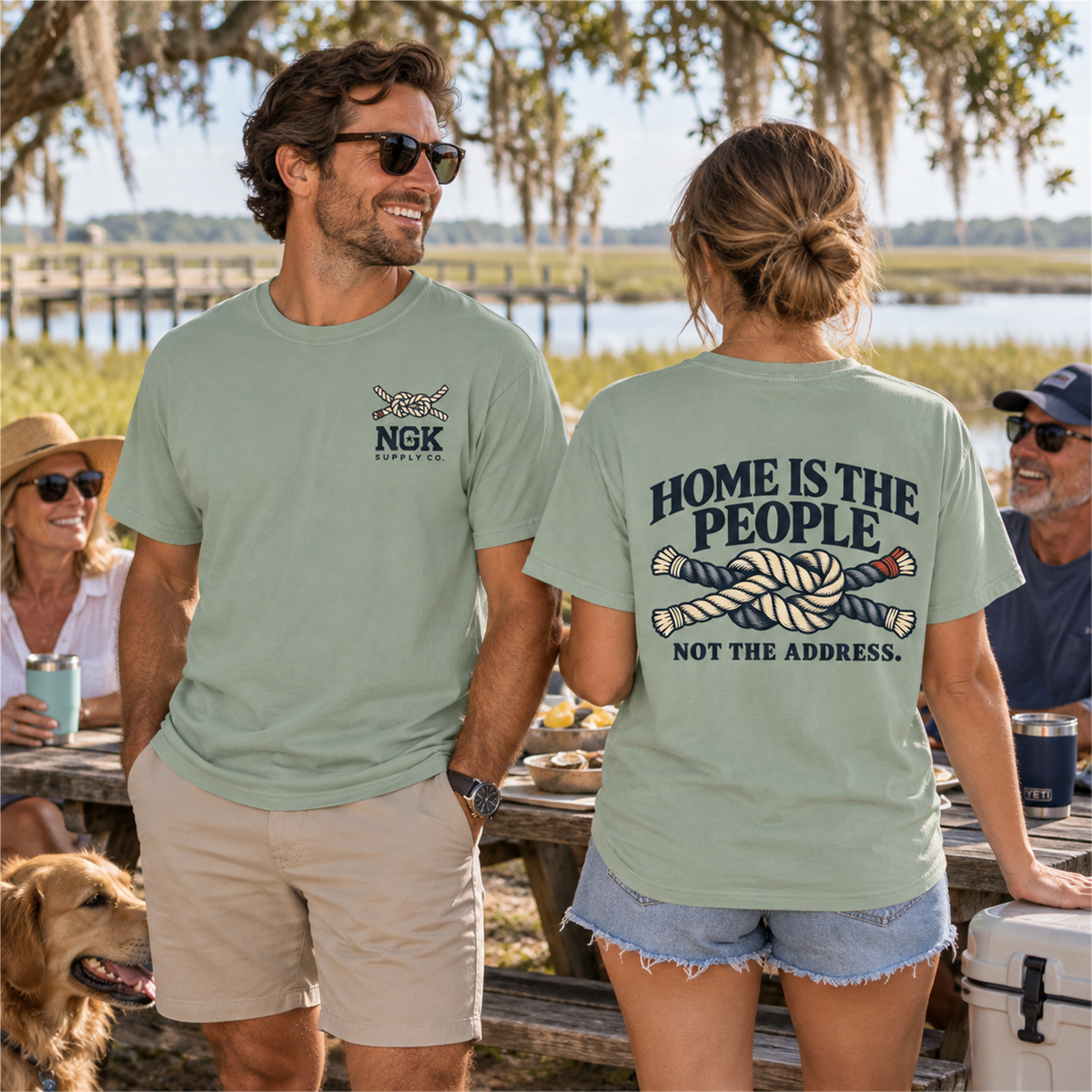 Home Is The People T-Shirt