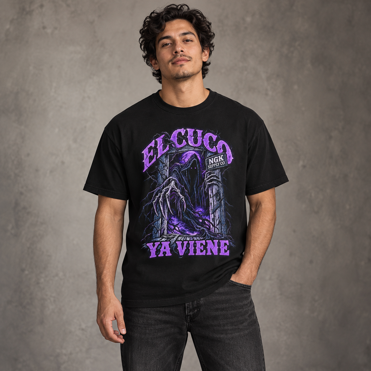 El Cuco Ya Viene T-Shirt Midnight Version